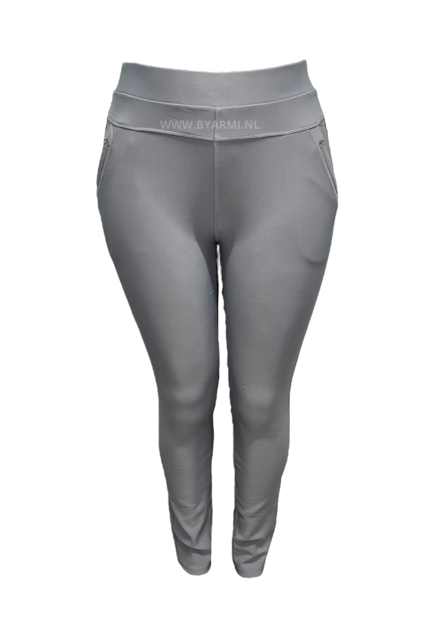 -COMFORTBROEK STONE GRIJS