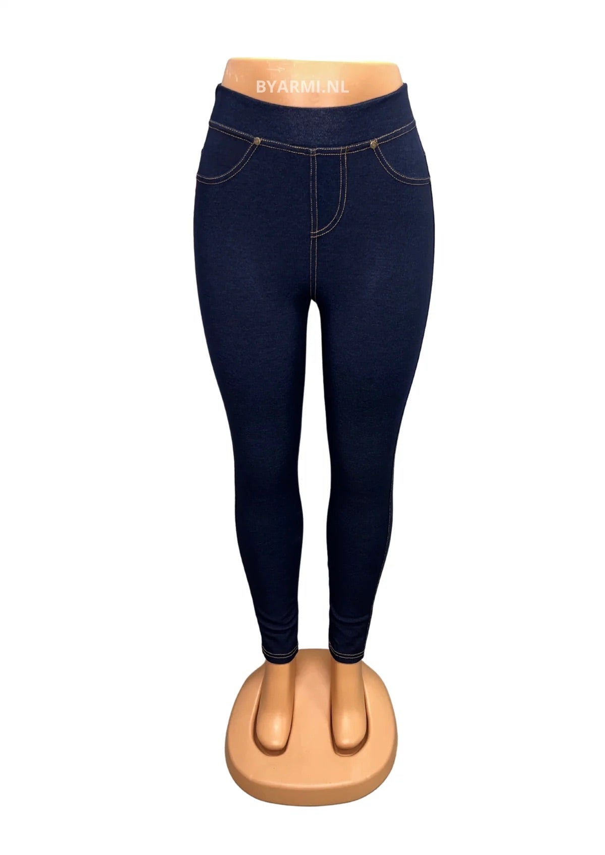 -COMFORTBROEK SPIJKER ZWART