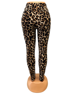 -COMFORTBROEK JUNGLE BRUIN