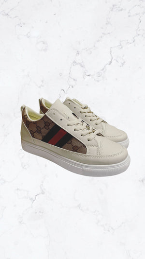 BEIGE DAMES SNEAKERS SALE - SIBEL