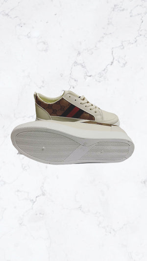 BEIGE DAMES SNEAKERS SALE - SIBEL